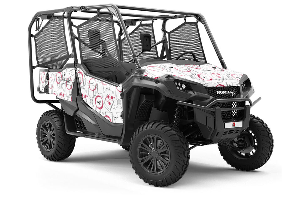 Wine Stains Alcohol Utility Vehicle Vinyl Wrap