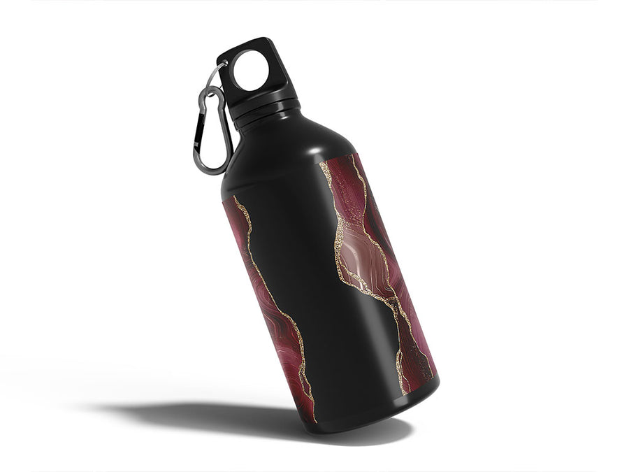 wine tasting gemstone films Water Bottle DIY Stickers