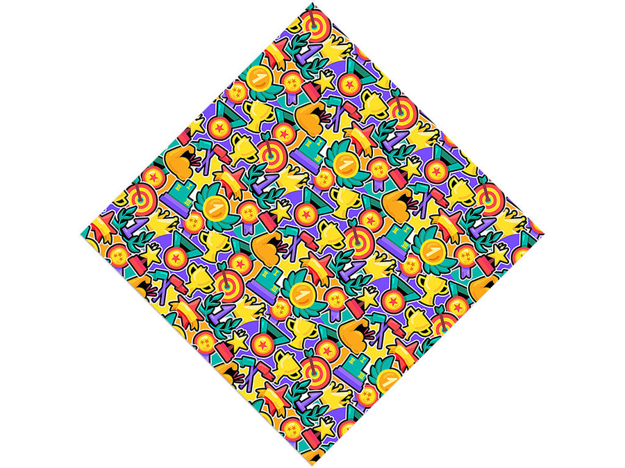 Winner Winner Sticker Bomb Vinyl Wrap Pattern