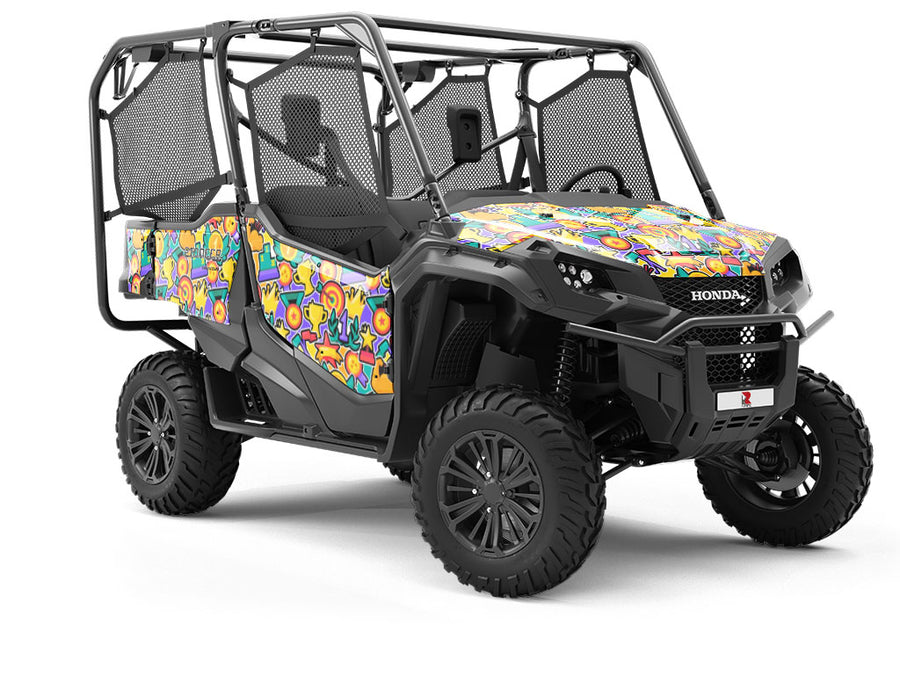 Winner Winner Sticker Bomb Utility Vehicle Vinyl Wrap