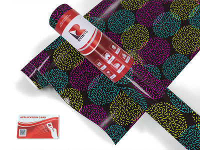 winners celebration abstract geometric Craft Vinyl Roll