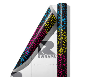 Winners Celebration Abstract Wrap Film Sheets~Rwraps Series 914 Winners Celebration Abstract Scrolled Sheet~3