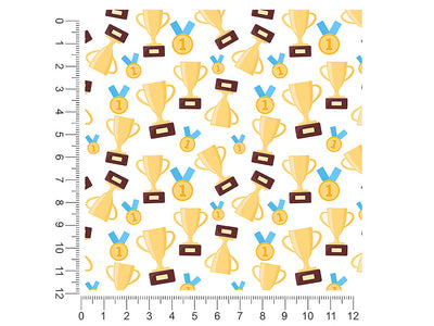 winning medals sport 1ft x 1ft Craft Sheets