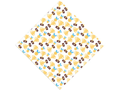 Winning Medals Sport Vinyl Wrap Pattern