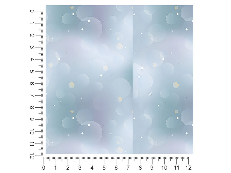 winter crisp bokeh 1ft x 1ft Craft Sheets