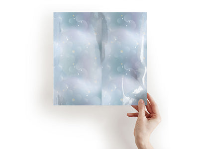 winter crisp bokeh Craft Sheets
