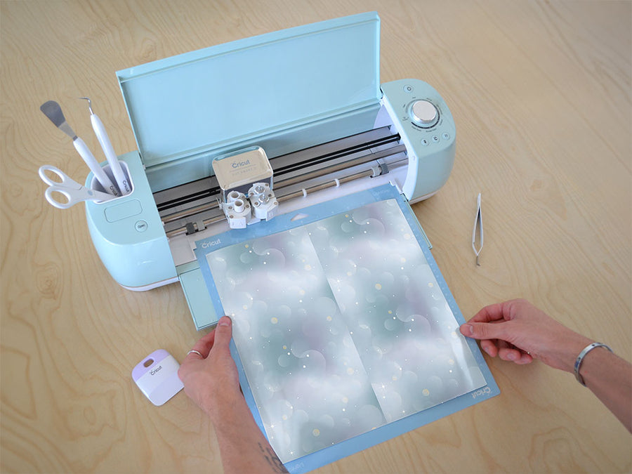 winter crisp bokeh Cricut Compatible Vinyl