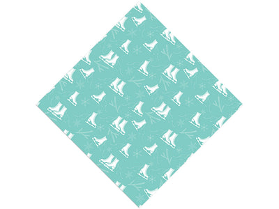 Winter Pastime Sport Vinyl Wrap Pattern