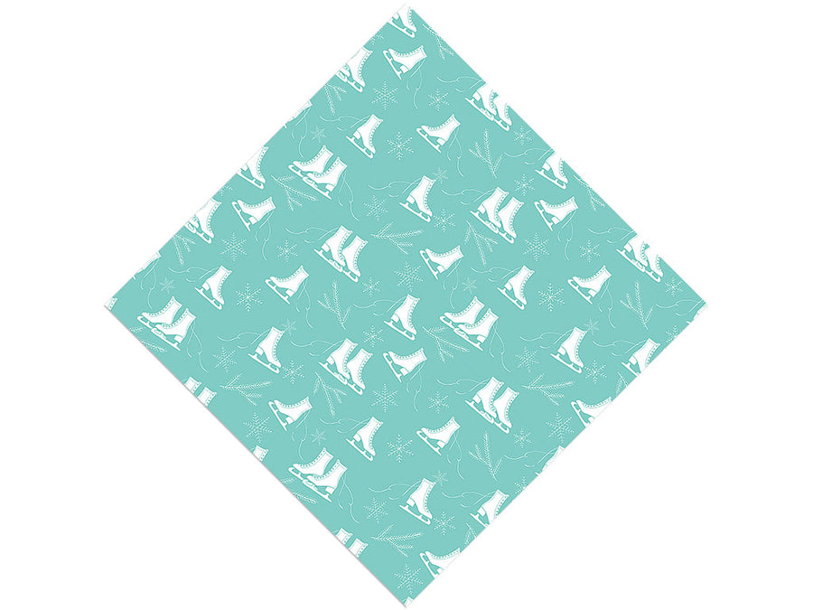 Winter Pastime Sport Vinyl Wrap Pattern