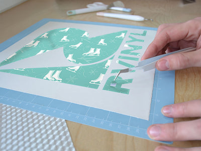 winter pastime sport Easy Weed Craft Vinyl