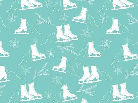 Winter Pastime Sport Vinyl Wrap Pattern~Rwraps Series 914 Digitally Printed Vinyl Wrap~0