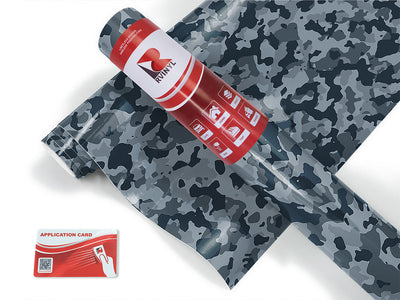 winter sky camouflage Craft Vinyl Roll