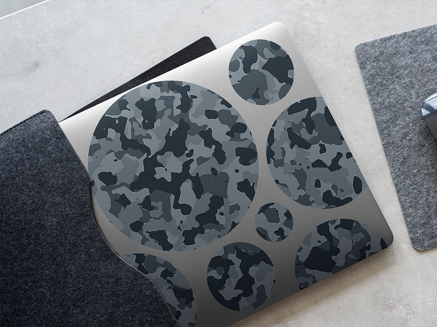 winter sky camouflage DIY Laptop Stickers
