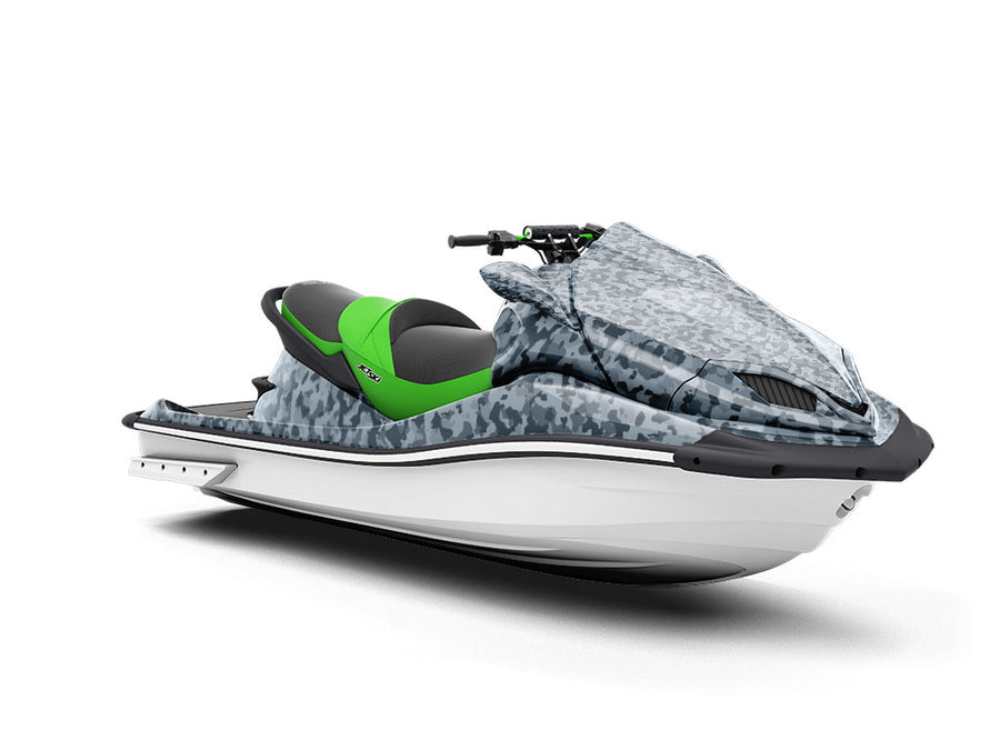 Winter Sky Camouflage Jet Ski Vinyl Customized Wrap