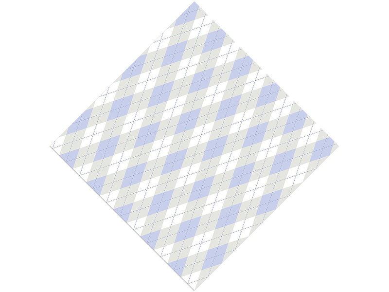 Winter Sky Argyle Vinyl Wrap Pattern