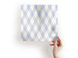 winter sky argyle Craft Sheets
