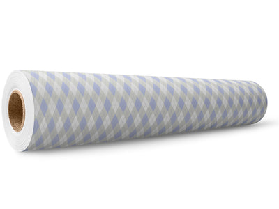 Winter Sky Argyle Wrap Film Wholesale Roll~Rwraps Series 914 Digitally Printed Vinyl Roll~5