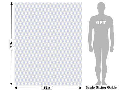 Winter Sky Argyle Vehicle Wrap Scale~Rwraps Series 914 Winter Sky Argyle Measurements~1