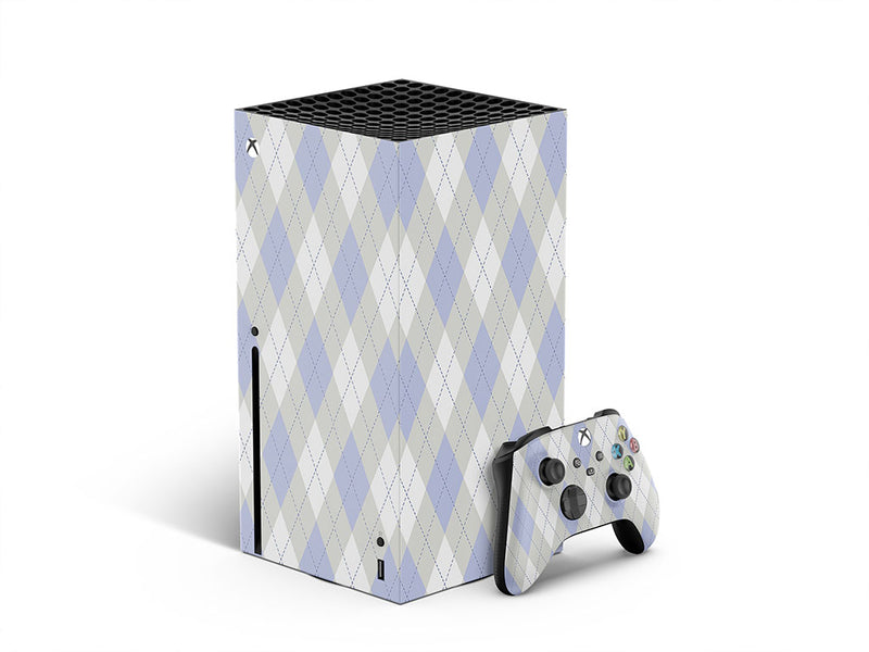 winter sky argyle XBOX DIY Decal