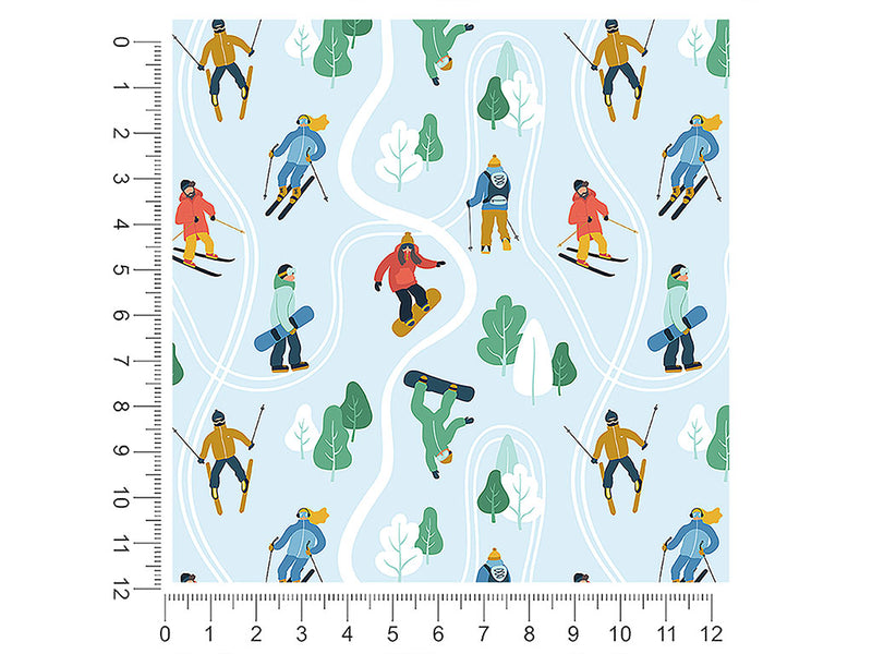 winter sports sport 1ft x 1ft Craft Sheets
