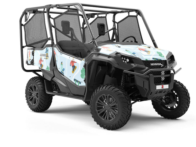 Winter Sports Sport Utility Vehicle Vinyl Wrap