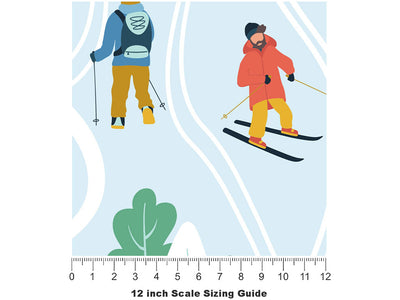 Winter Sports Sport Vinyl Film Pattern Size 12 inch Scale~Rwraps Winter Sports Sport Sizing Chart~2