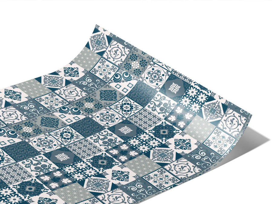 Winter Tile Vinyl Wraps~Rwraps Series 914 Digitally Printed Vinyl Wrap~1