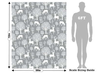 Winter Wonderland Animal Vehicle Wrap Scale~Rwraps Series 914 Winter Wonderland Animal Measurements~1