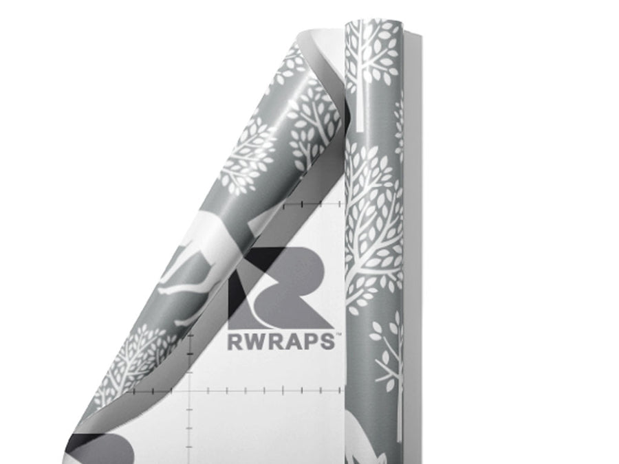 Winter Wonderland Animal Wrap Film Sheets~Rwraps Series 914 Winter Wonderland Animal Scrolled Sheet~3