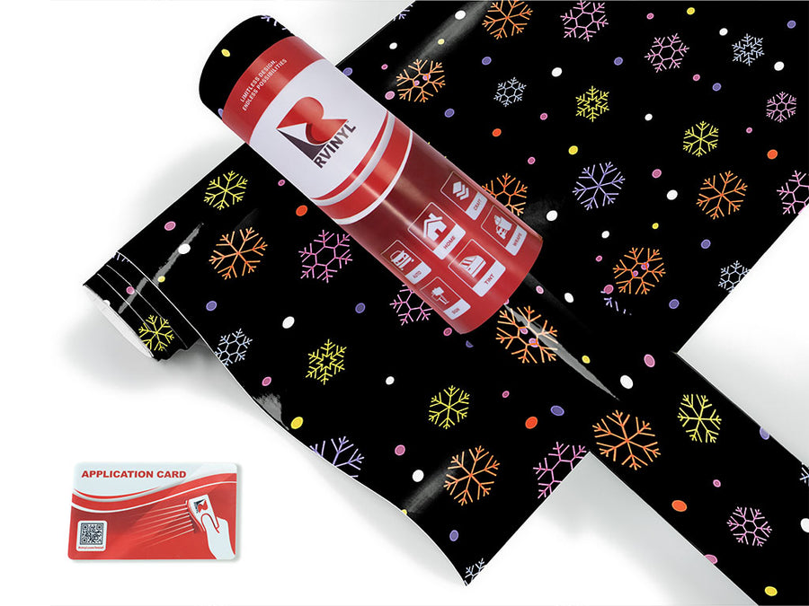 winter wonderland snowflake Craft Vinyl Roll
