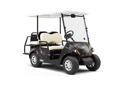 Winter Wonderland Snow Wrapped Golf Cart