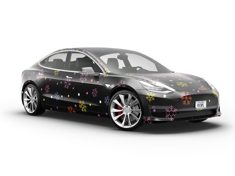 Winter Wonderland Snow Vehicle Vinyl Wrap