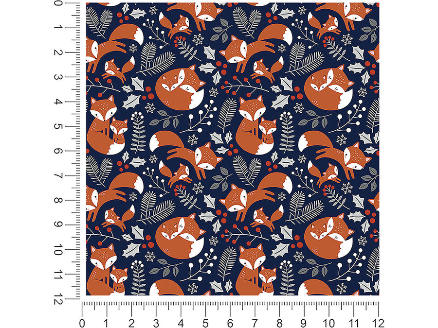 winter woods animal 1ft x 1ft Craft Sheets