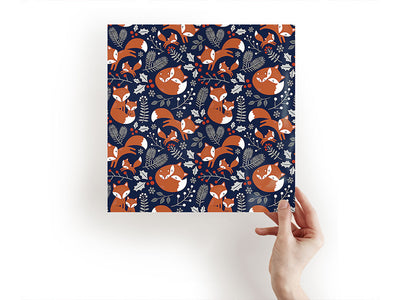 winter woods animal Craft Sheets