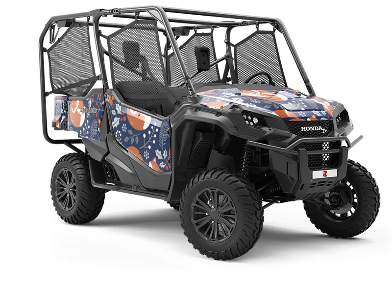 Winter Woods Animal Utility Vehicle Vinyl Wrap