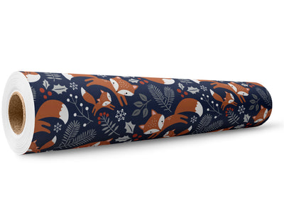 Winter Woods Animal Wrap Film Wholesale Roll~Rwraps Series 914 Digitally Printed Vinyl Roll~5
