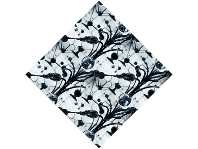 Wire Flowers Science Fiction Vinyl Wrap Pattern