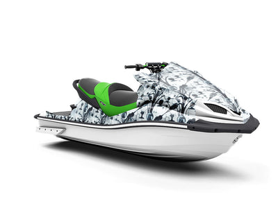 Wire Flowers Science Fiction Jet Ski Vinyl Customized Wrap