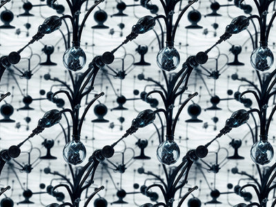 Wire Flowers Science Fiction Vinyl Wrap Pattern~Rwraps Series 914 Digitally Printed Vinyl Wrap~0