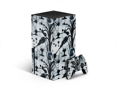 wire flowers science fiction XBOX DIY Decal