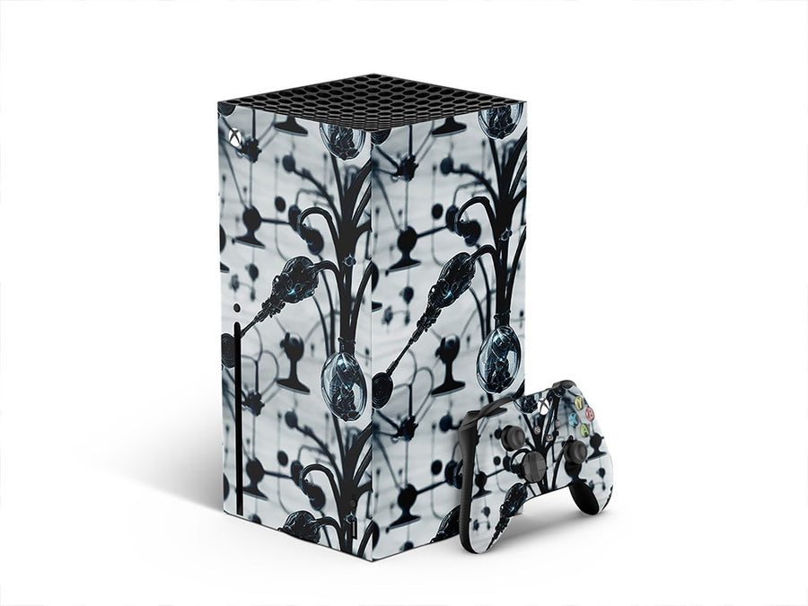 wire flowers science fiction XBOX DIY Decal