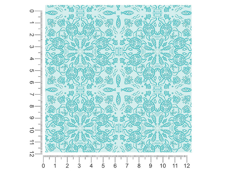 wise mandala fresh water 1ft x 1ft Craft Sheets