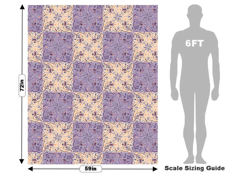 Wisteria Tile Vehicle Wrap Scale~Rwraps Series 914 Wisteria Tile Measurements~2