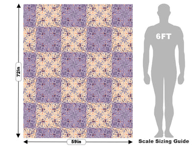Wisteria Tile Vehicle Wrap Scale~Rwraps Series 914 Wisteria Tile Measurements~2