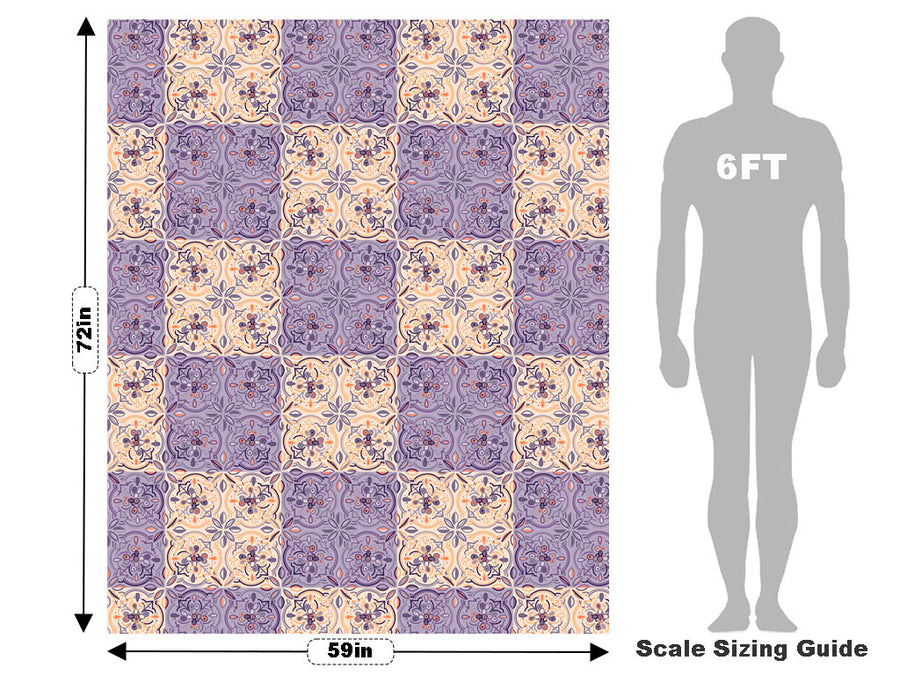 Wisteria Tile Vehicle Wrap Scale~Rwraps Series 914 Wisteria Tile Measurements~2