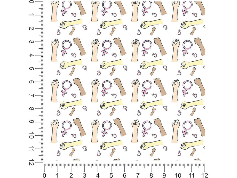 women's rights  1ft x 1ft Craft Sheets