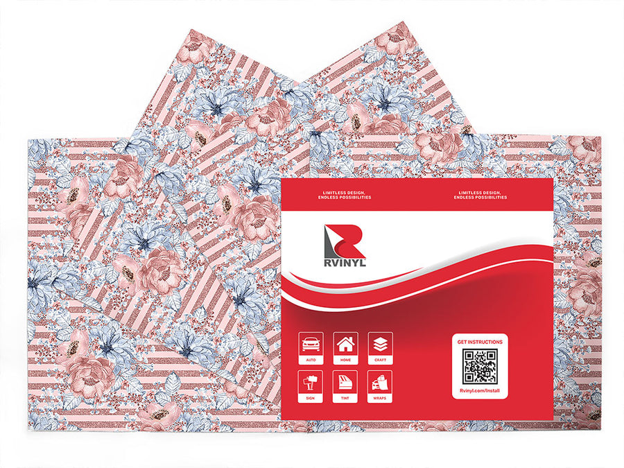 wonderful bouquet fantasy Craft Vinyl Sheet Pack