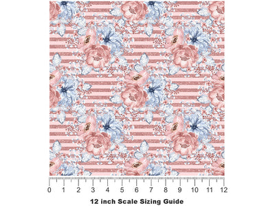Wonderful Bouquet Fantasy Vinyl Film Pattern Size 12 inch Scale~Rwraps Wonderful Bouquet Fantasy Sizing Chart~2