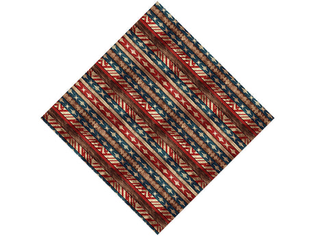 Wood Burn Americana Vinyl Wrap Pattern