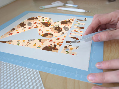 wooden habitat animal Easy Weed Craft Vinyl